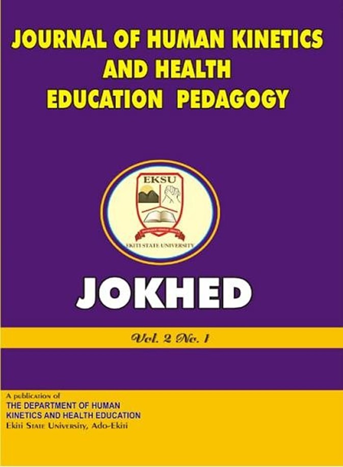 					View Vol. 2 No. 1 (2019): JOURNAL OF HUMAN KINETICS AND HEALTH EDUCATION PEDAGOGY
				