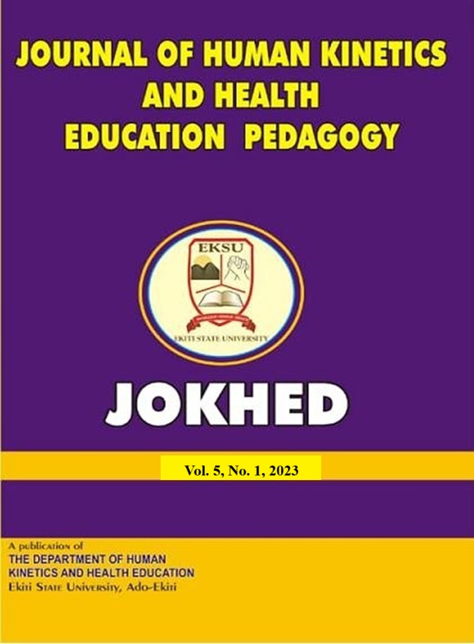 					View Vol. 5 No. 1 (2023): JOURNAL OF HUMAN KINETICS & HEALTH EDUCATION PEDAGOGY
				