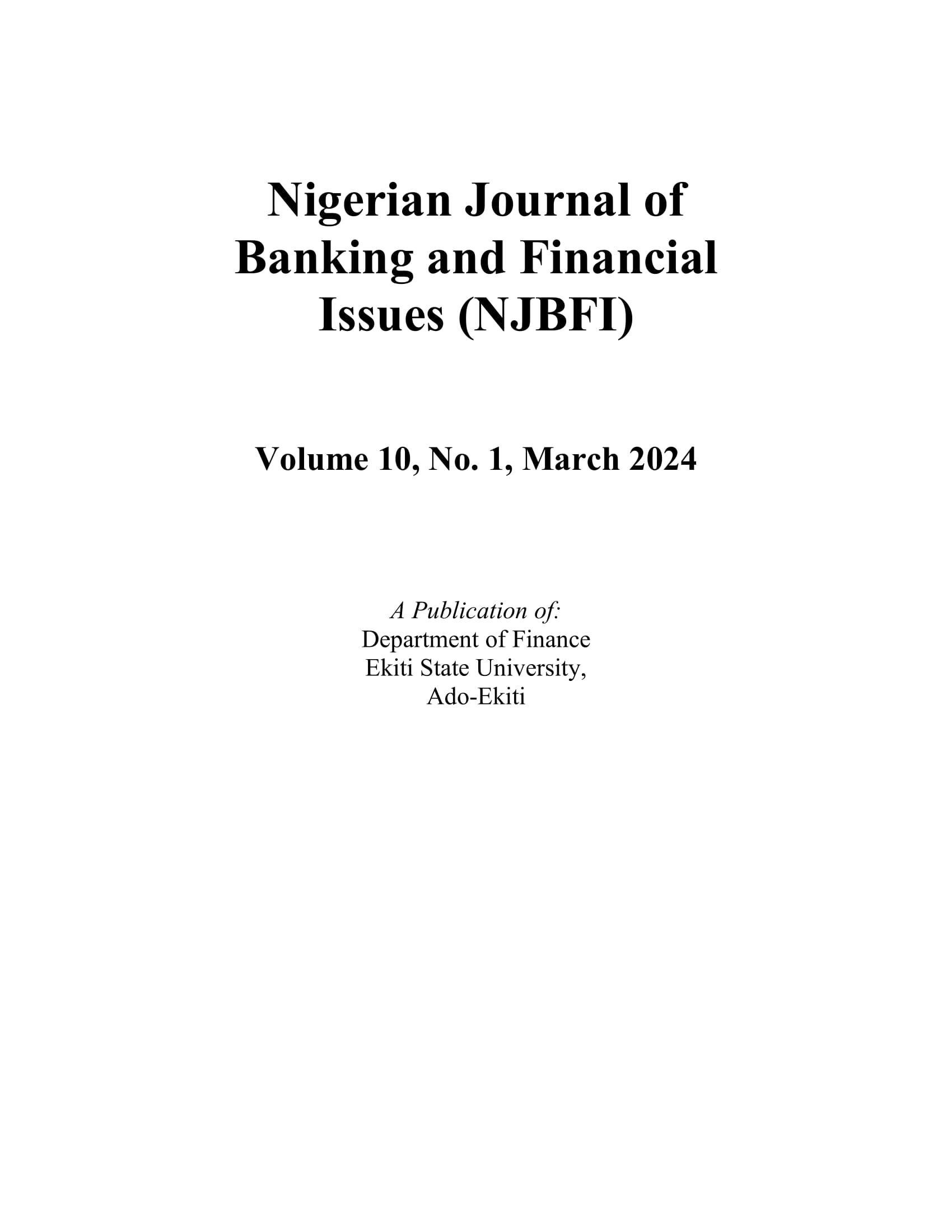 cover page